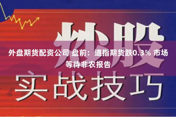 外盘期货配资公司 盘前：道指期货跌0.3% 市场等待非农报告